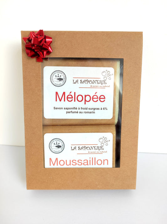 Coffret 2 savons Mélopée - Moussaillon